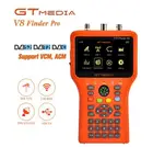GPS-навигатор GTMEDIA V8 Finder 2 Pro, устройство для обнаружения спутникового сигнала DVB-S2XS2ST2TC H.265, автоматическое расчет угла, поддерживает ACM