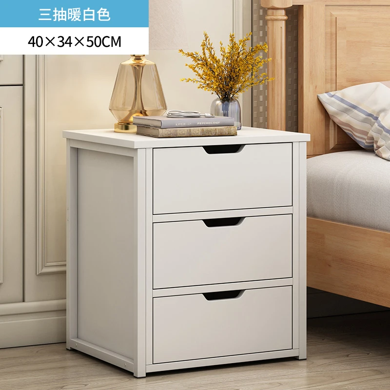 Простой прикроватный столик простой современный эконом шкафчик для хранения в