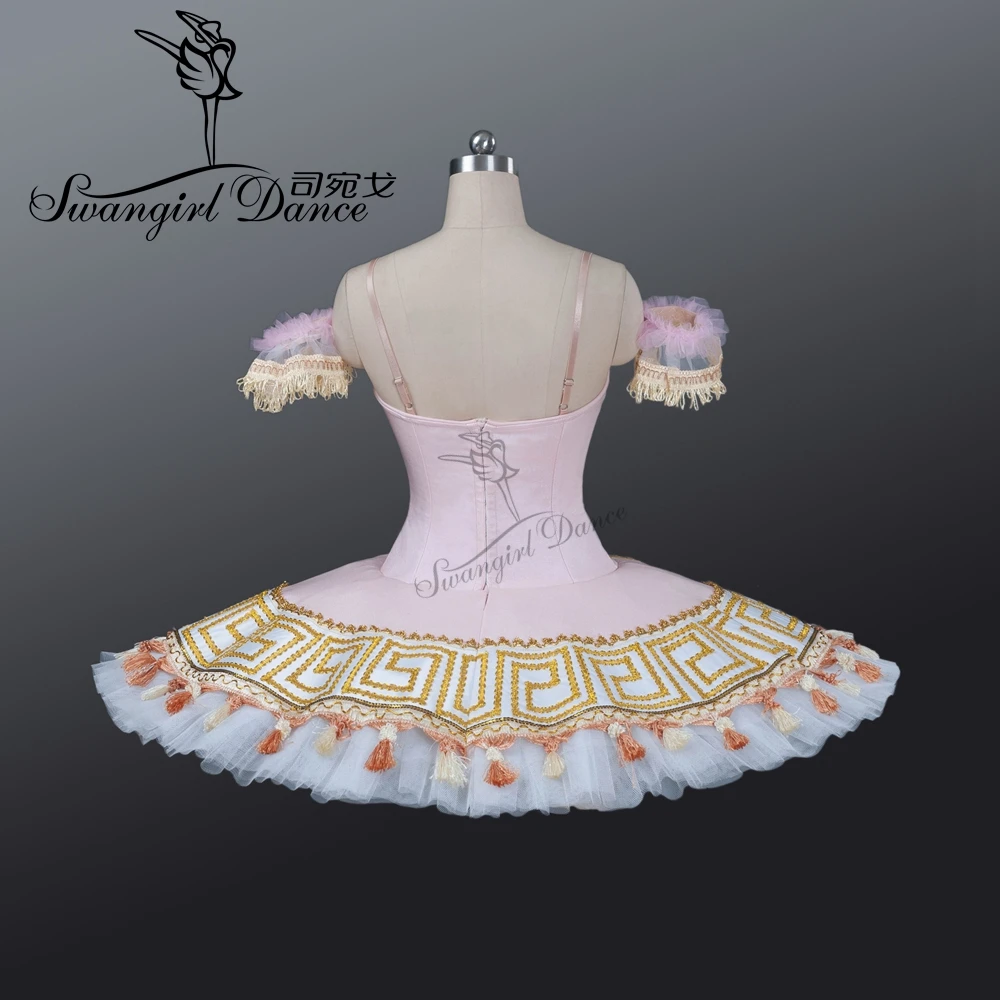 Религиозная профессиональная юбка-пачка Женская розовая классическая балетная