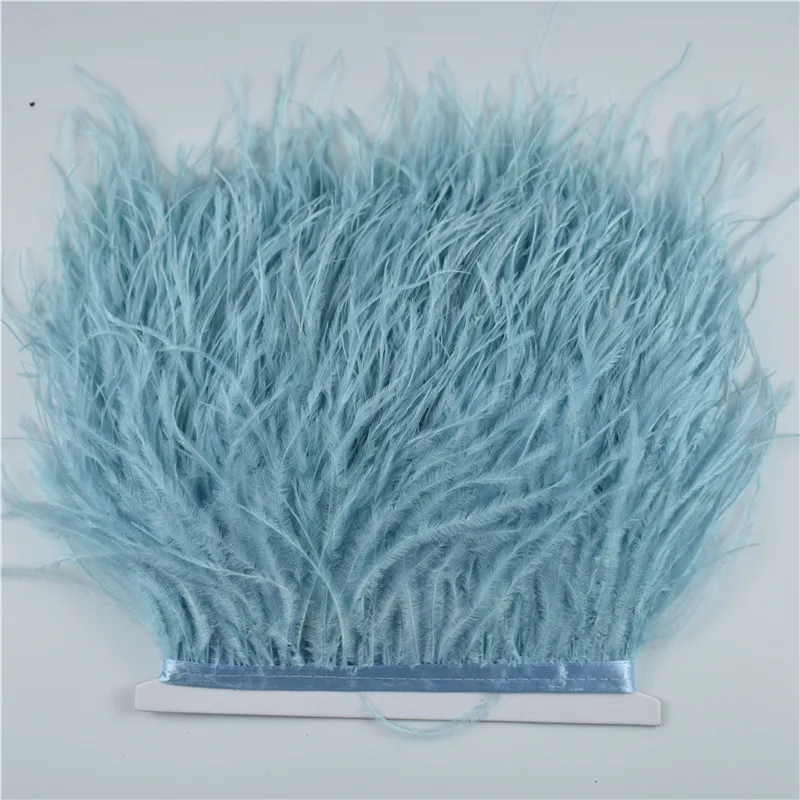 5 метров/10 метров светильник синий обрезки страусовых перьев на стопу длиной от 10