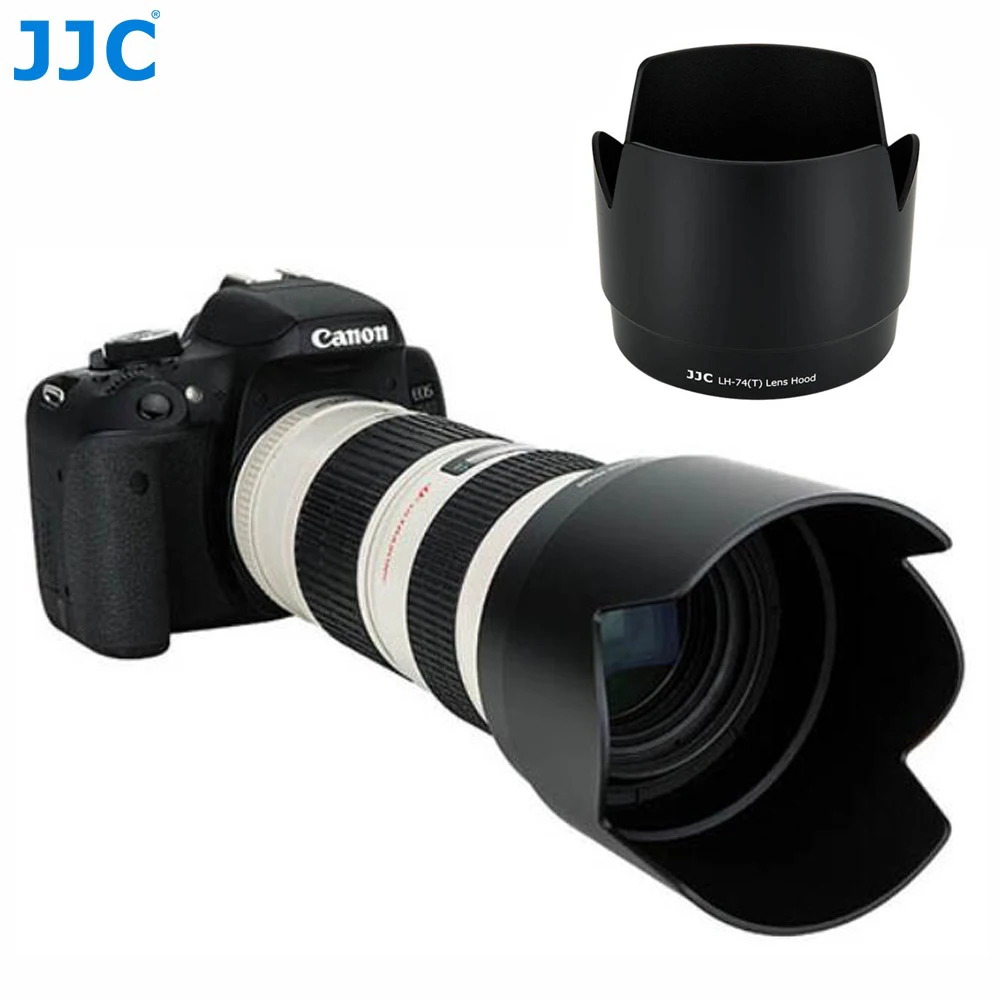 JJC LH 74 (t) w белый бленда Тенты для Canon EF 70 200 мм f 4L IS USM заменить ET 74|lens hood|canon lens shadelens hood