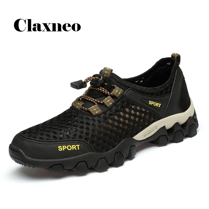 Мужская сетчатая обувь дышащая мужская повседневная прогулочная уличные