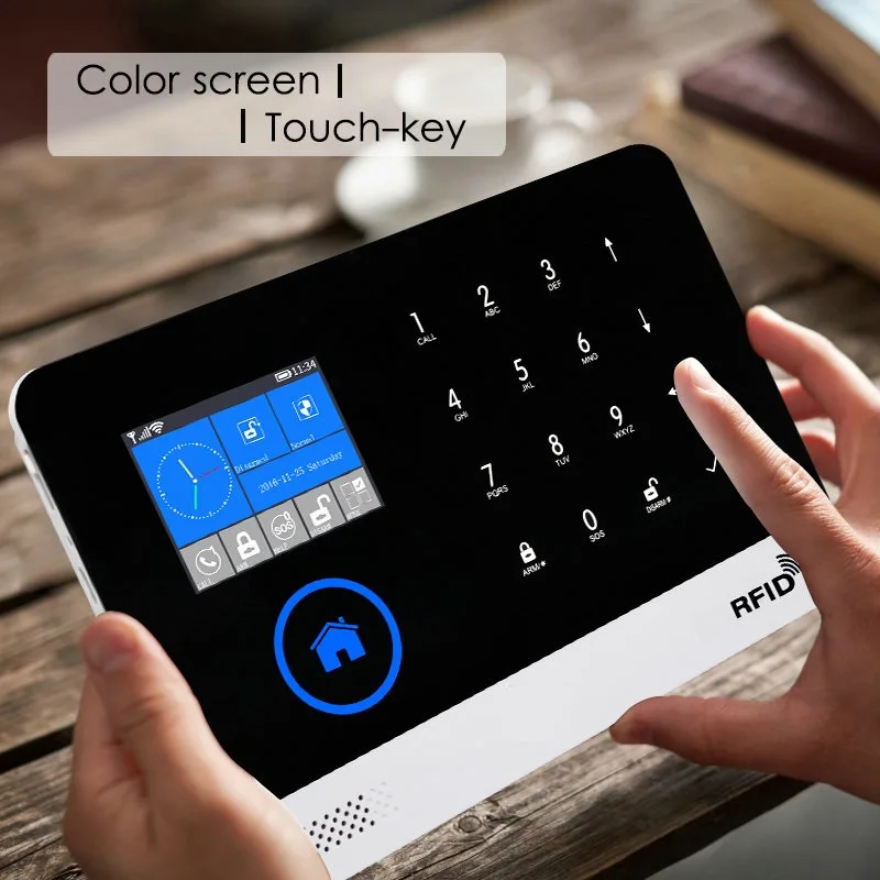 YPAY PG 103 беспроводной домашний GSM безопасности DIY комплект приложение управление с