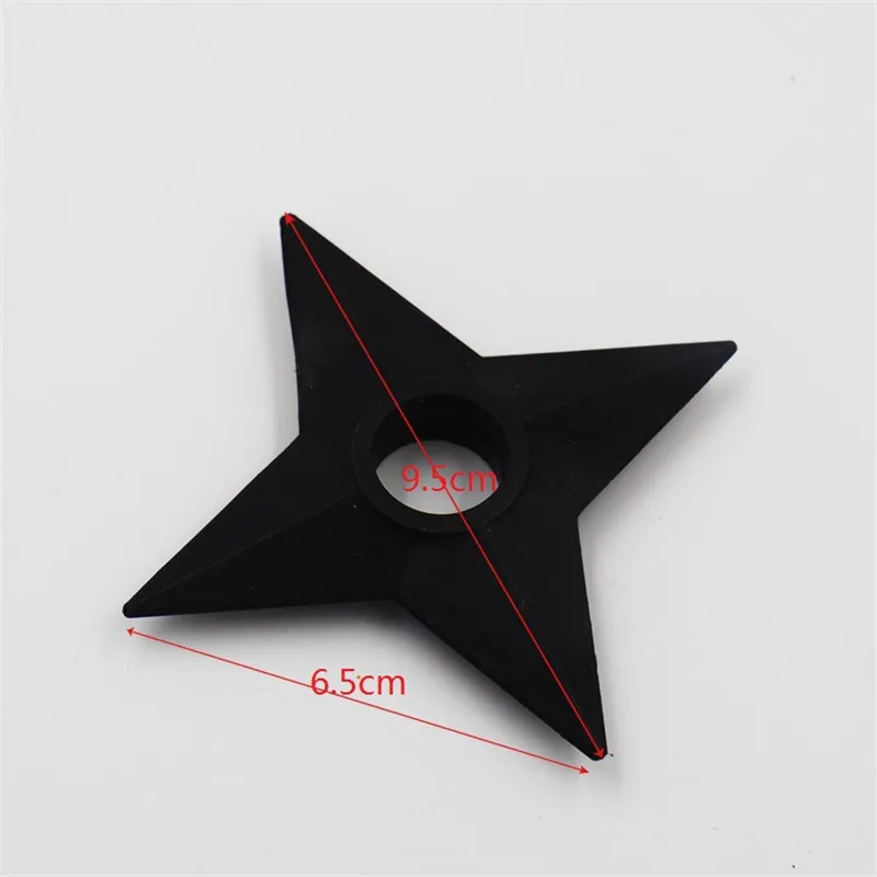 Shuriken Косплей костюмы реквизит черное оружие ниндзя модель пластиковая