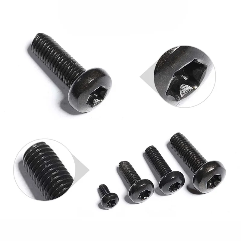 M4 M5 звездообразный круглый Винт полный шаг резьбы внутренний привод сливы