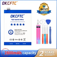 okcftc 2800mah blp801 battery for oneplus 8t pro one plus 8tpro batteriesree tools akku