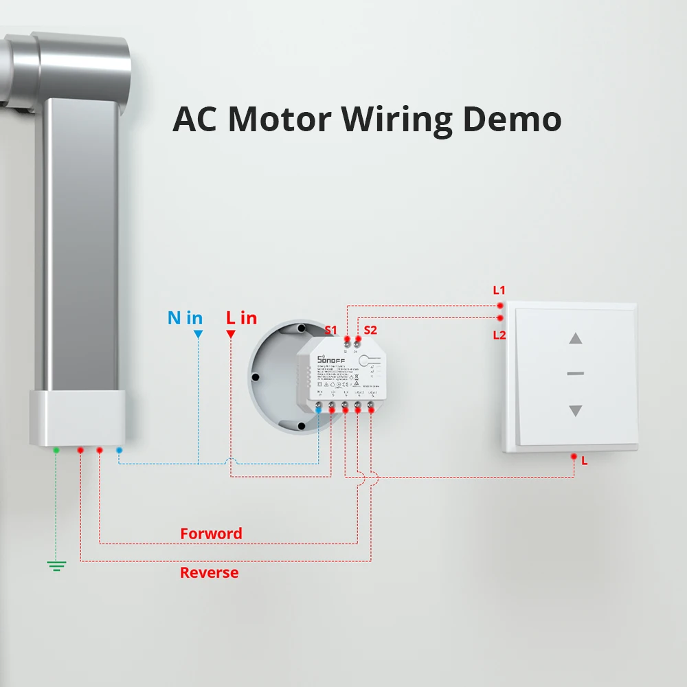 

ITEAD SONOFF DUAL R3 2 Gang Dual Relay Module DIY MINI Smart Switch Power Metering Control via eWeLink Alexa Google Smart Home