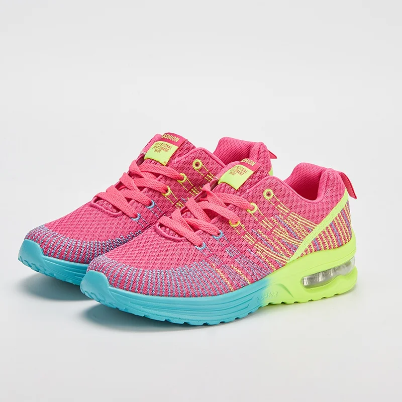 New Womens Running Shoes Breathable Outdoor Female Air Cushion Sports Shoes Lightweight Sneakers Comfortable Athletic Footwear