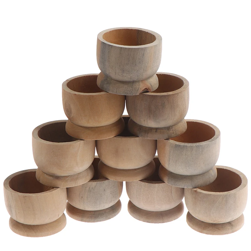 10 шт./компл. Неокрашенный портативный кухонный инструмент деревянные подставки