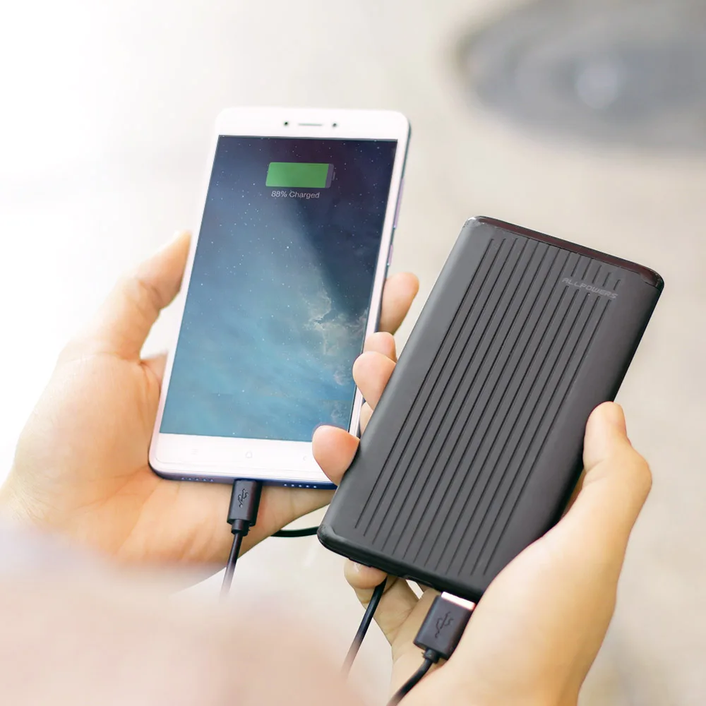 Все мощности S 5000mAh портативное зарядное устройство Внешний аккумулятор быстрая зарядка для мобильных телефонов iphone huawei Tablet