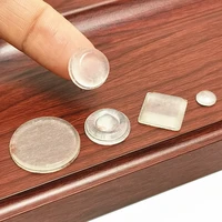 Cabinet Door Bumper Silicone Material for Kitchen Cabinet Self-adhesive Damper Pad for Door Stopper
