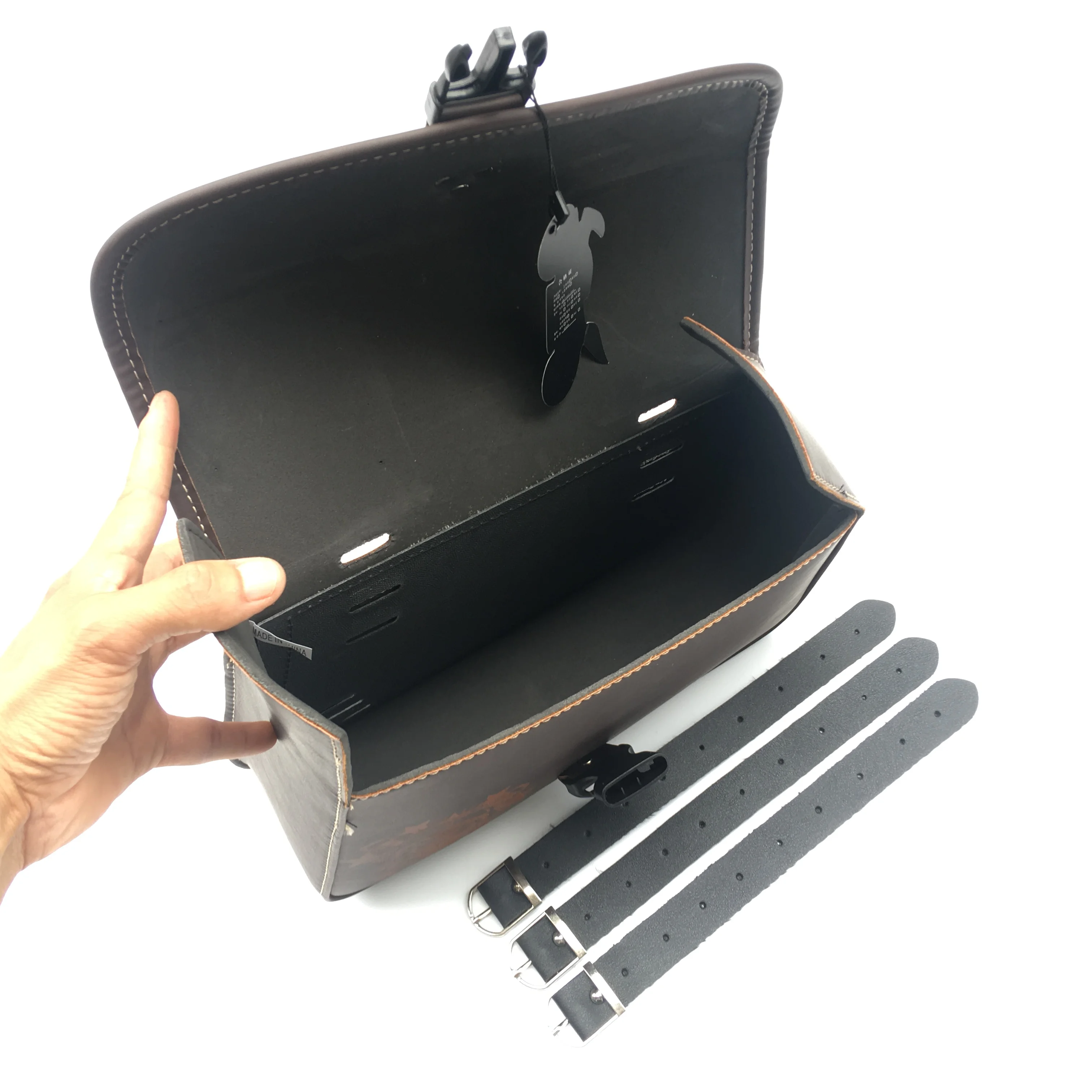 Седельная сумка для мотоцикла коричневая мотоциклетная инструментов подходит