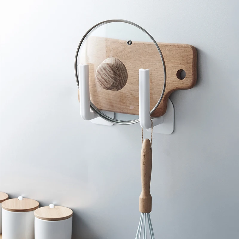 1pc Kitchen Self-adhesive Accessories Under Cabinet Paper Roll Rack Towel Holder Tissue Hanger Home Multifunction Storage - купить по
