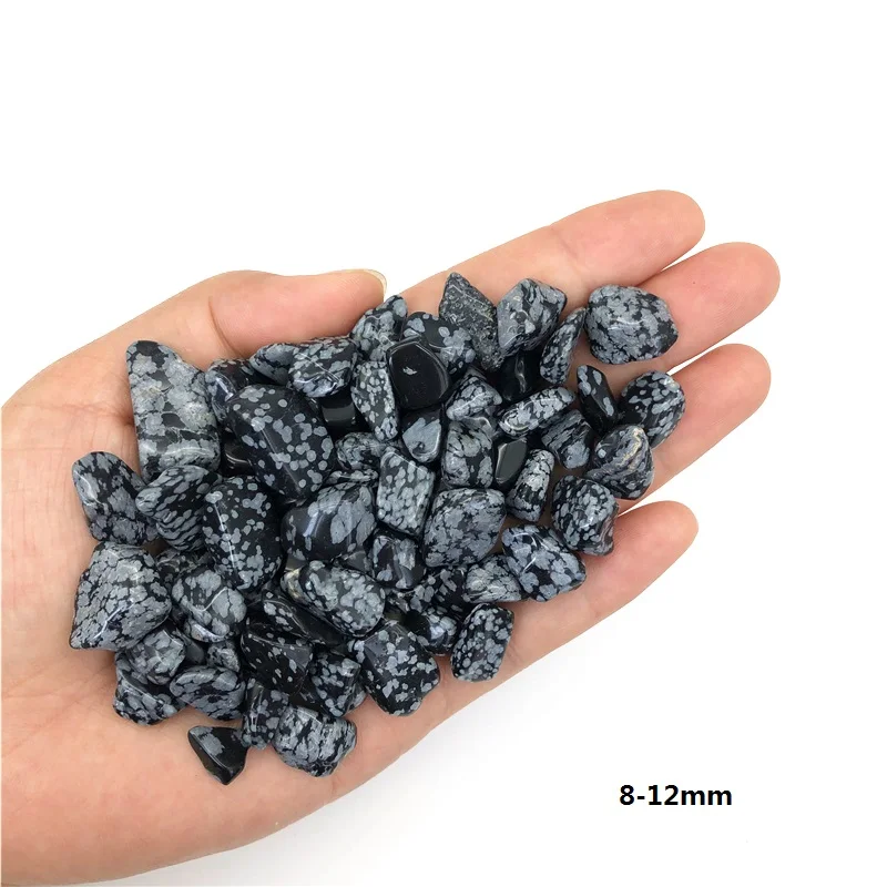 5-7 мм 50 г натуральный Снежинка гравий драгоценный камень хрустальные камни