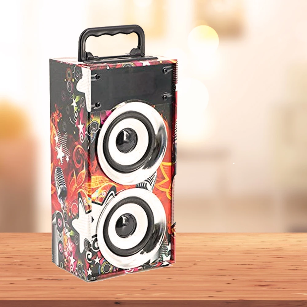 

altavoz bluetooth potente con luz LED conexin USB tarjeta SD TF radio FM y jack 3.5mm altavoces bluetooth para l smartphone