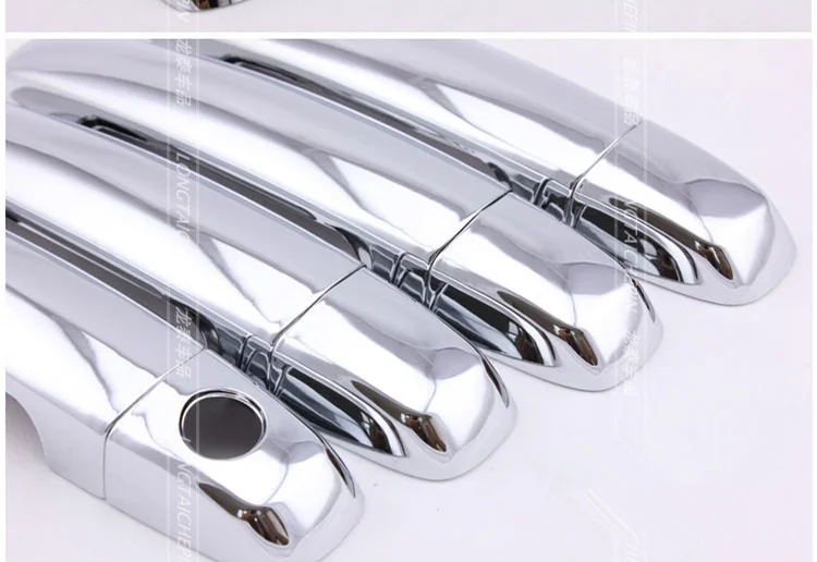 Хромированная крышка ручки двери автомобиля Накладка для Suzuki Swift 2005 2017 Grand Vitara 2006