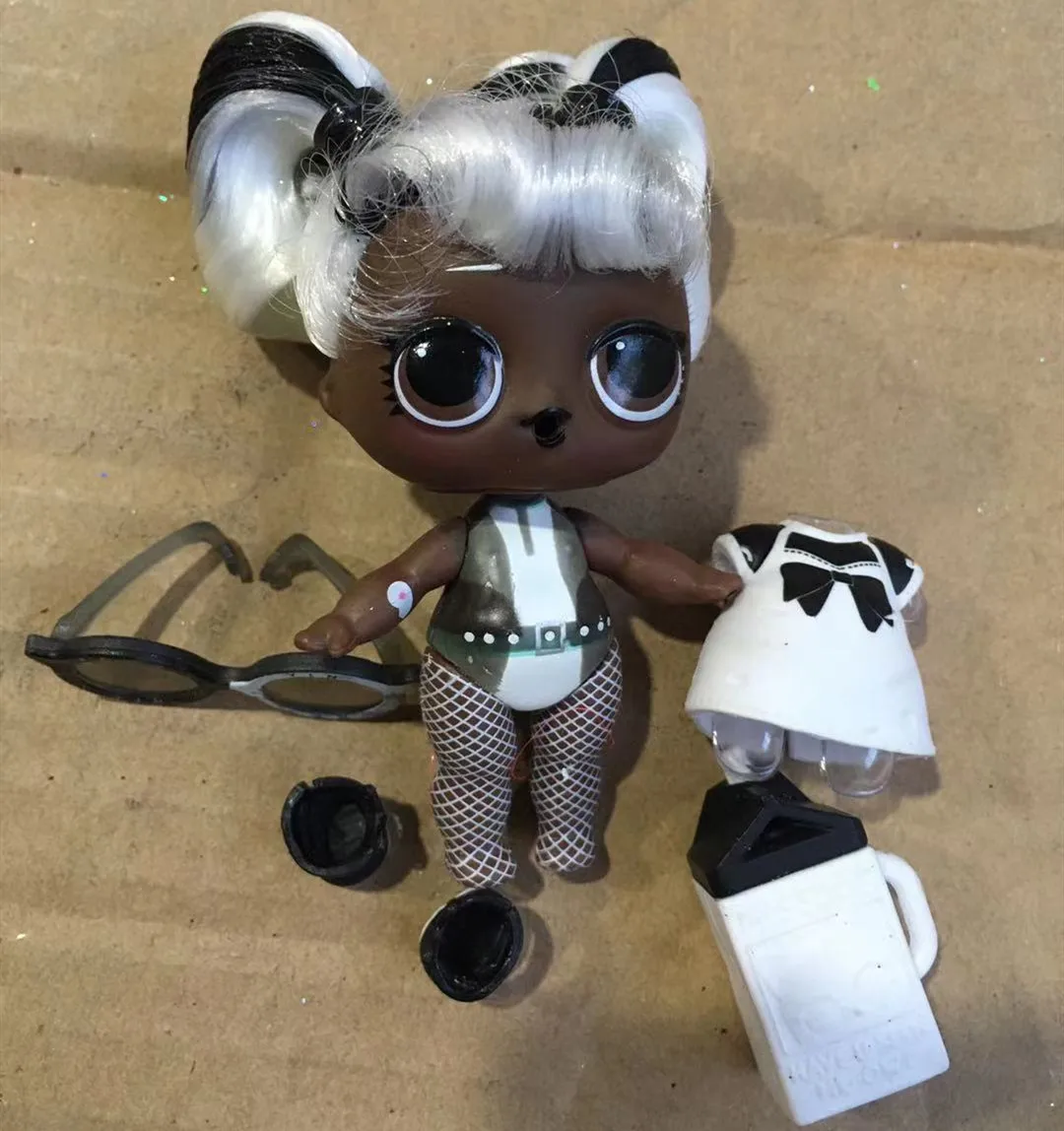 Мини-кукла игрушки фигурки кукла одежда обувь бутылки с молоком очки повязка на