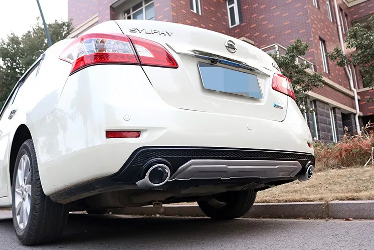 Спойлер 2012 2015 для Nissan Sentra ABS задний спойлер переднего бампера защитные