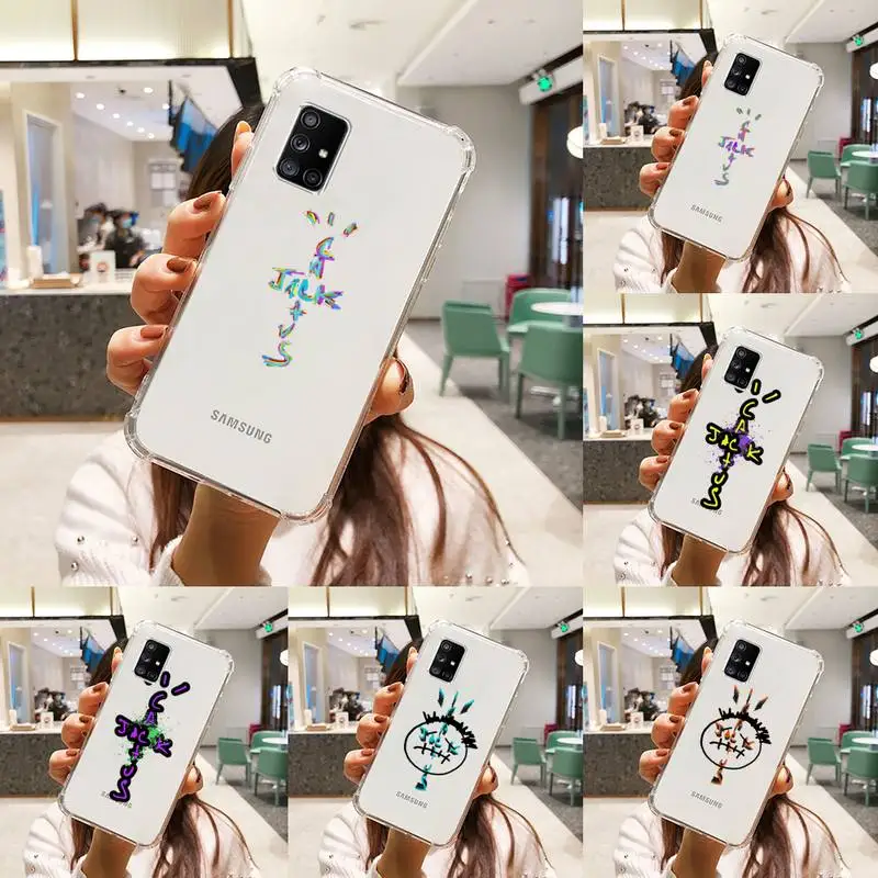 

cactus jack Phone Case Transparent For Samsung A51 A50 A71 A70 A81 M60S Note S21 S 20 10 9 8 11 E Plus Ultra