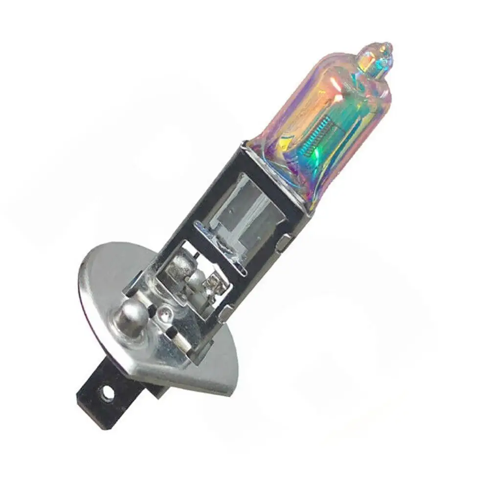 H1 Авто галогенная лампа 55 Вт 100 H1 H3 H4 H7 H15 авто галогенная Грушевый Nebel Lichter 12V 6000K 3000K Scheinwerfer лампе - Испускаемый цвет: H1
