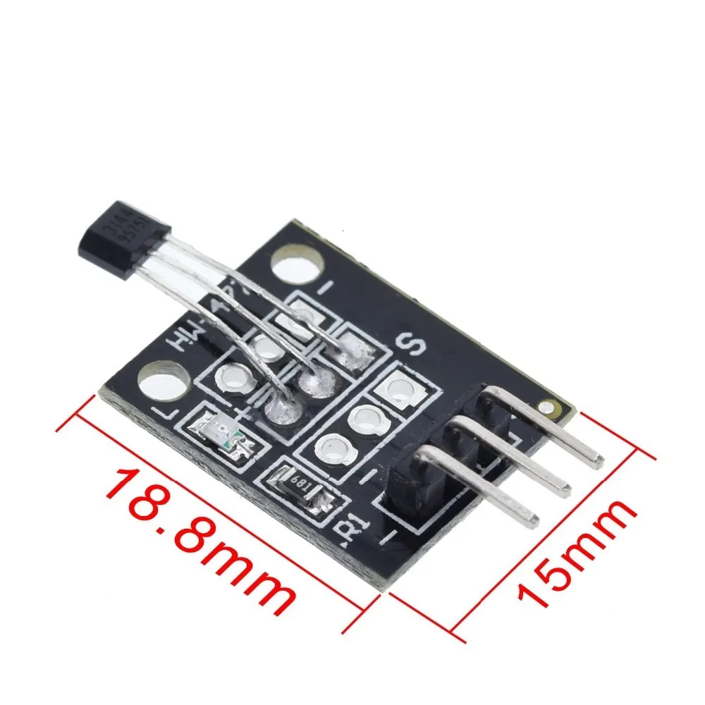TZT KY-003 A3144 Стандартный Магнитный модуль датчика Холла работает с платами Arduino для Arduino