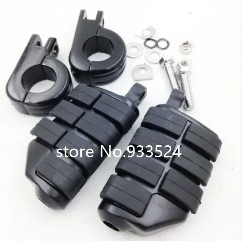 1.5&quot Dually Highway P-Clamps Large Foot Pegs For Triumph Honda Yamaha Kawasaki Suzuki Chopper Cafe Racer Motorcycle | Автомобили и