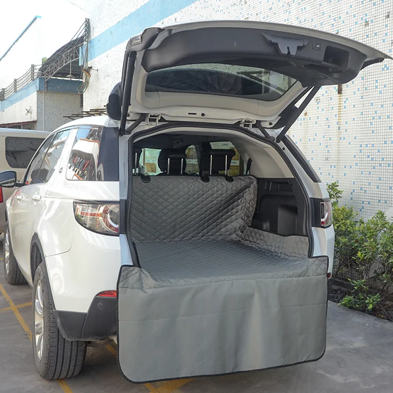 

Dog Car Seat Cover Tarpaulin Waterproof Anti-dirty Auto Trunk Seat Mat Pet Carriers Protector Hammock Cushion Fits Most Cars