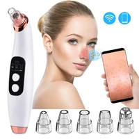 visible blackhead remover wireless camera monitor suction usb rechargeable facial pore cleaner comedone anti acne pimple wifi