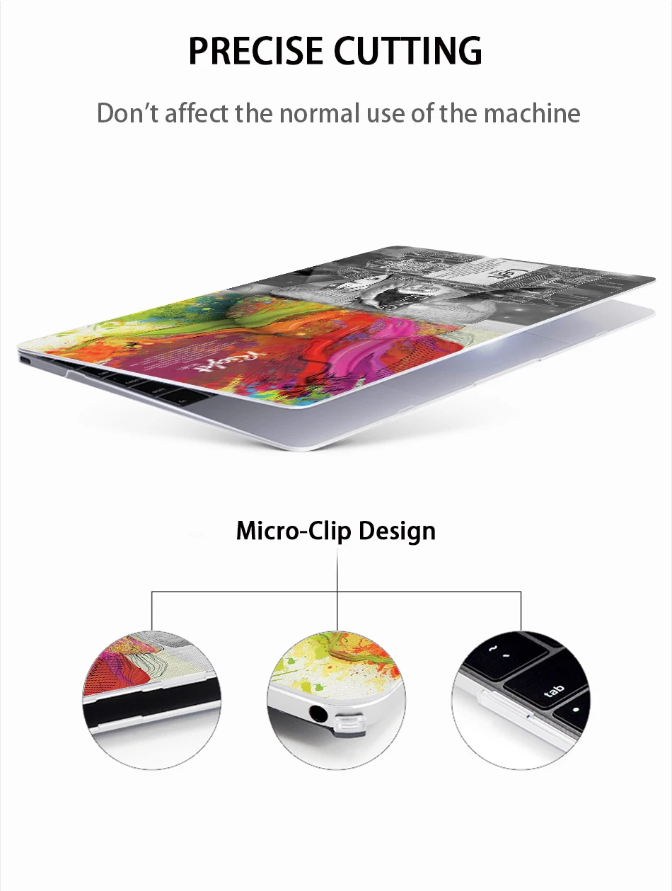 MTT чехол с граффити для Macbook Air 11 13 Pro retina 12 13 15 16 дюймов Сенсорная панель чехол для mac book pro 13,3 15,4 сумка для ноутбука чехол