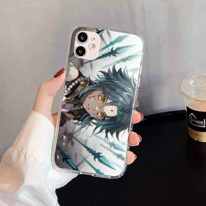 

Genshin Phone Case for iPhone 4s 5c se 6 7 8 x 11 Cover Fundas Coque