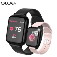 women men sport smart watch blood pressure waterproof smartwatch ip68 oled color screen heart rate smart watch for iphone ios