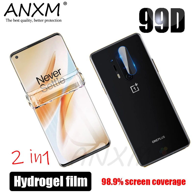 Защитная пленка для экрана Гидрогелевая Oneplus 6 7 8 Pro 7T 6T 5T One plus не стекло|Защитные