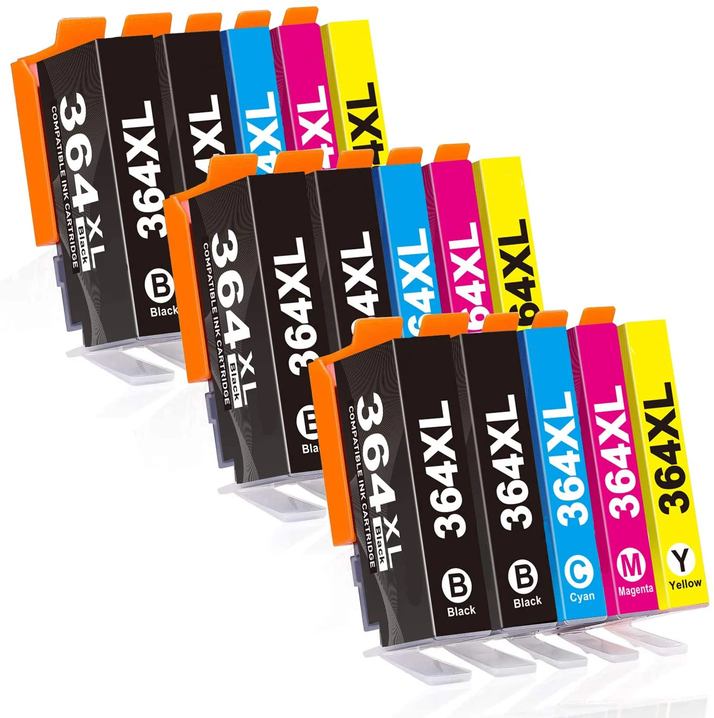 

befon HP 364XL 364 XL Ink Cartridge Compatible with HP Photosmart 5320 5370 5373 5388 7510 7520 C5380 C6300 C309a C310a C410