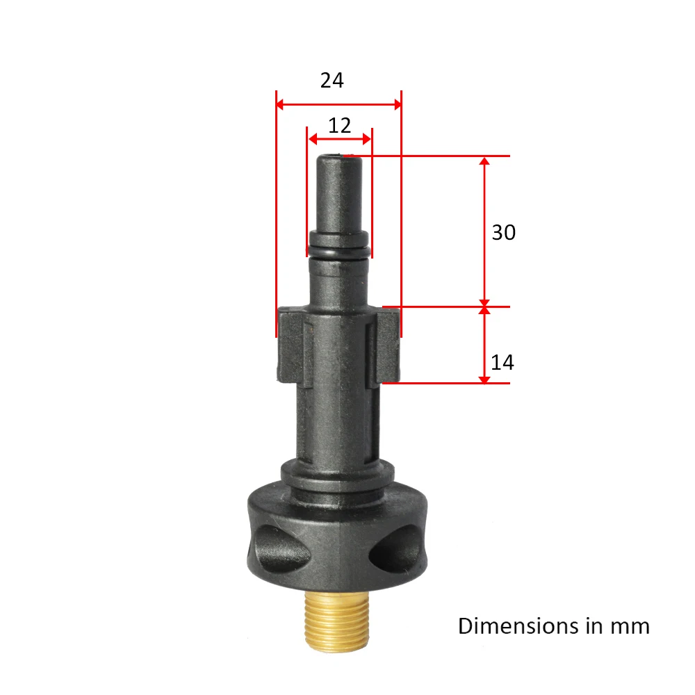 Насадка-адаптер для шлангов моек высокого давления BOSCH насадка пистолета пены |