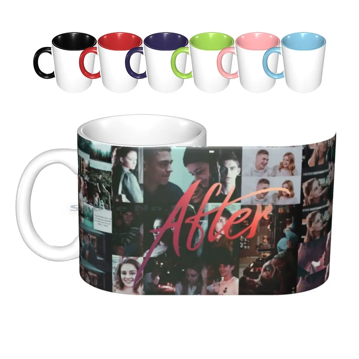 

After Collage Ceramic Mugs Coffee Cups Milk Tea Mug Movie Film After Hero Fiennes Tiffin Josephine Hardin Tessa Young Anna Told