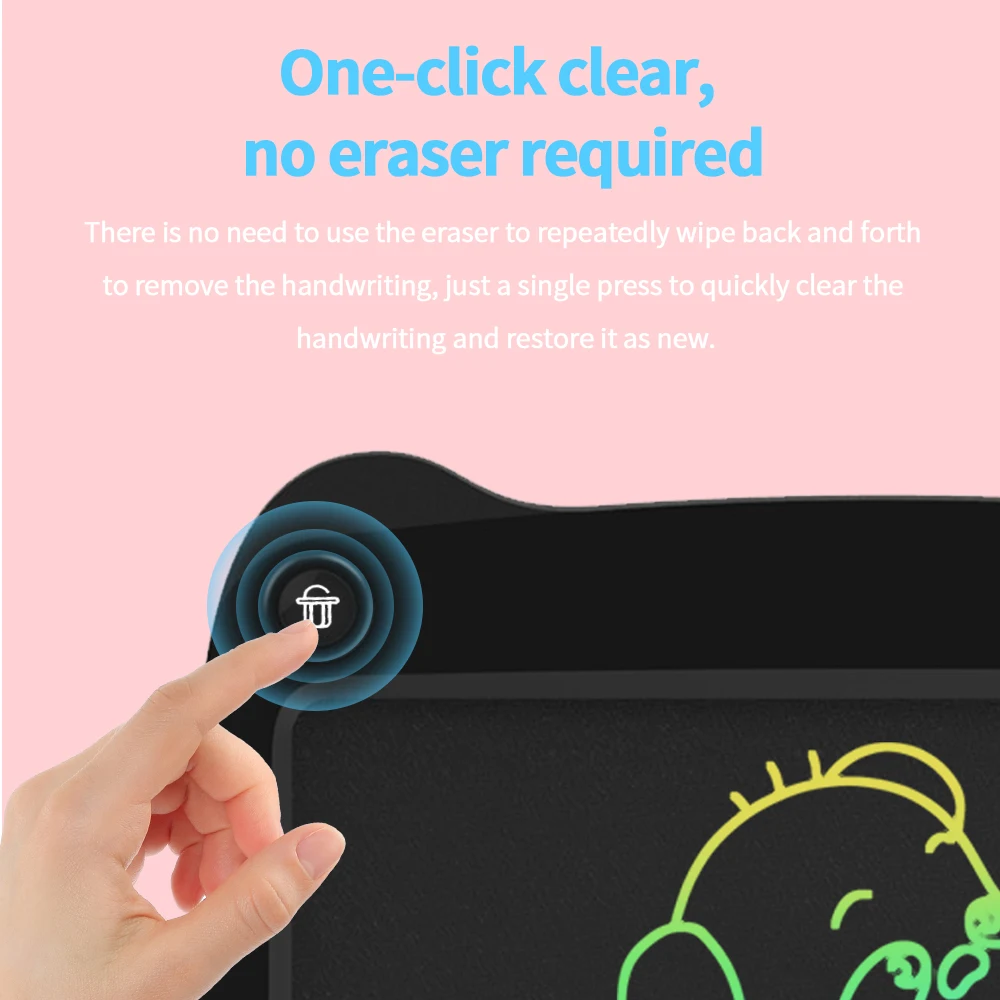 TISHRIC 9" 9 Inch Writing Tablet Kids Drawing Board Digital LCD Graphics Handwriting Pad Bulletin Erase Educational Toys | Компьютеры