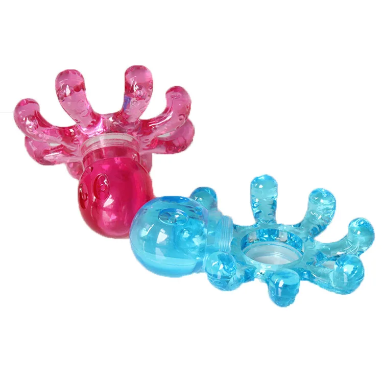 

Colorful random Portable Crystal Massage Handheld Octopus Massager For Relieving Neck Abdomen Back Muscle Pain