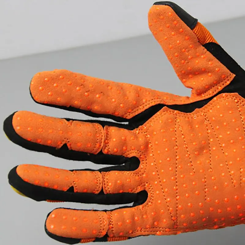 Outdoor Rescue Mechanical Gloves Anti-collision Wear-resistant Non-slip Oil Proof Shockproof Hand Protection Safety Work Gloves