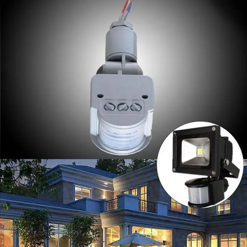 

Infrared PIR Motion Sensor Switch Motion Sensor Light AC LED Automatic Outdoor Switch 220V Detector with Infrared 12V Light O5J2