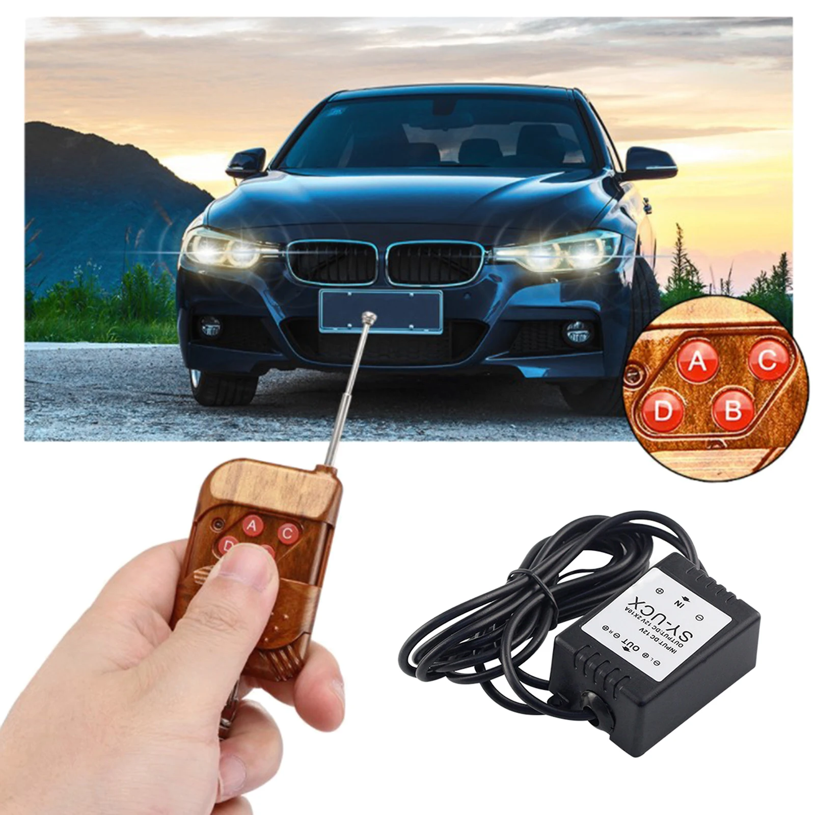 

Пульт дистанционного управления для стробоскопа, 120 Вт, два выхода, беспроводной