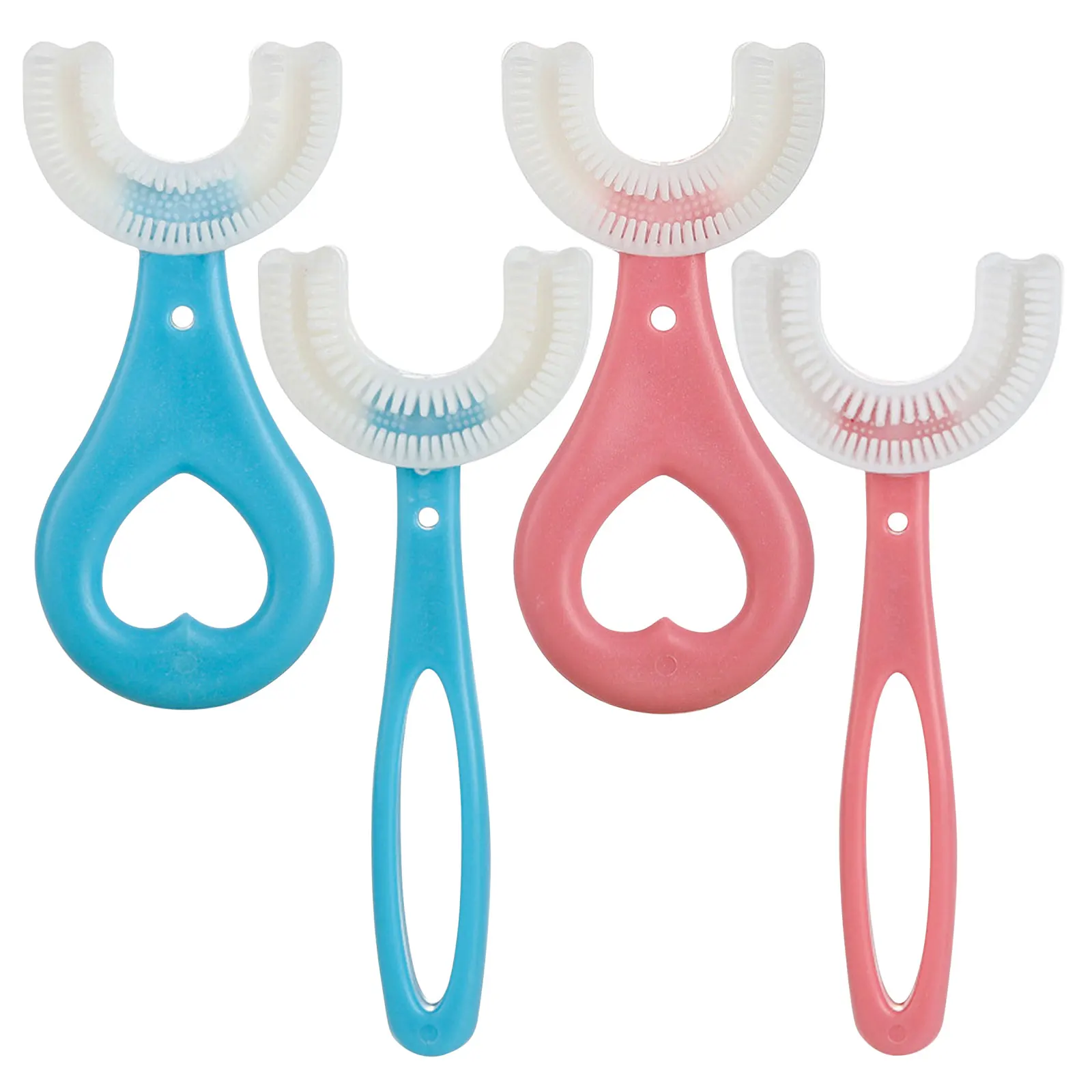 

Children’s U-shape Toothbrush For 360° Thorough Cleansing Baby Soft Infant Tooth Teeth Clean Brush Baby Oral Health Care