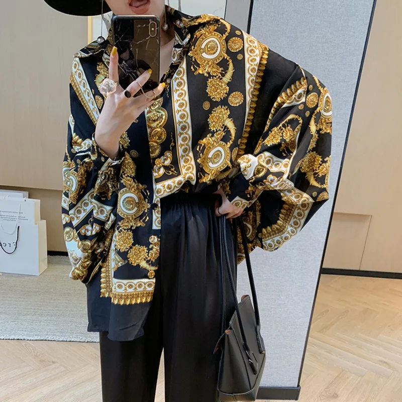 LANMREM 2020 новая весенняя женская одежда с отложным воротником и