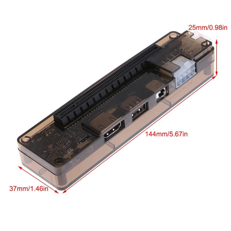 

PCI-E External Laptop Video Card Dock Station ATX Cable For Mini PCI-E Interface T84C