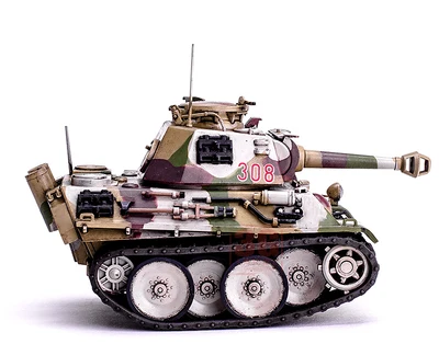Модель немецкого среднего танка версии Q, PzKpfw V, наборы для 