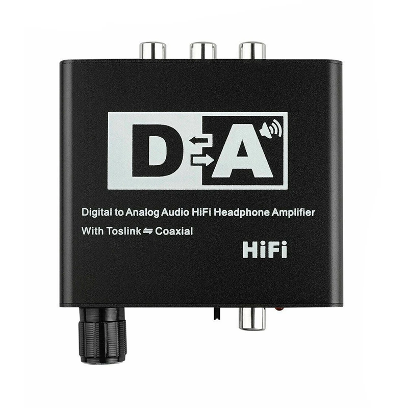 192 кГц Цифровой оптический коаксиальный Toslink в аналоговый RCA 3 5 мм o Hifi конвертер с