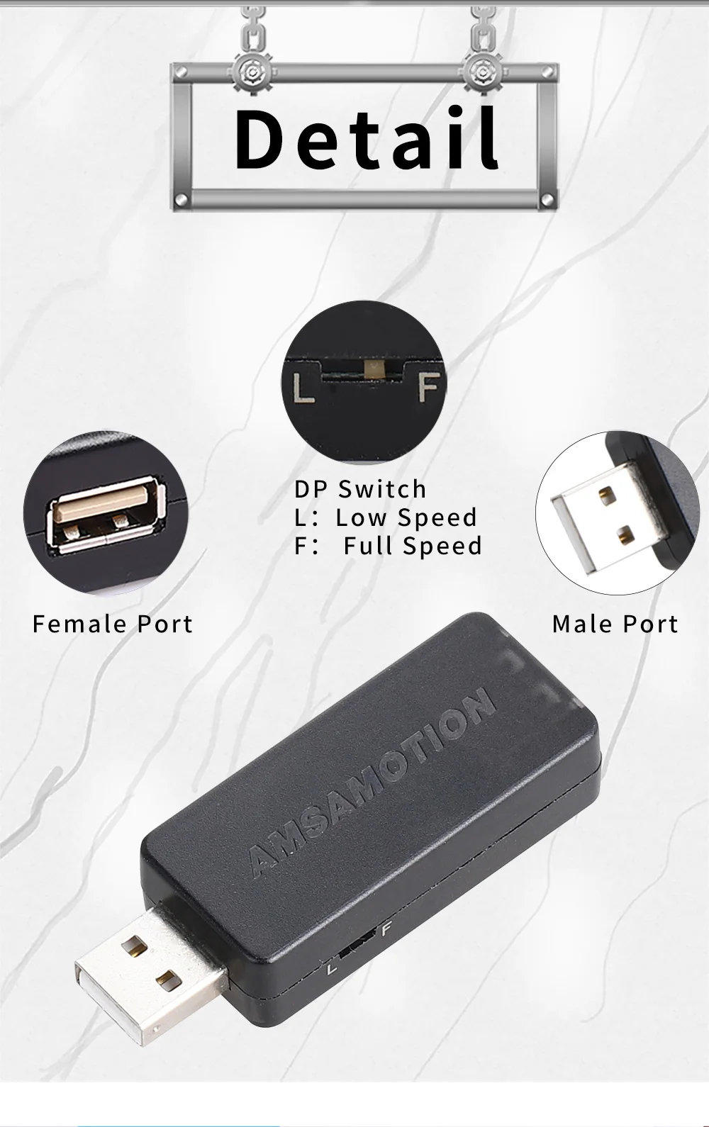 USB к USB изолятор ADUM3160/ADUM4160 промышленного класса низкая скорость полная скорость 12 Мбит/с скорость цифровой USB изолятор с Dip-переключателем