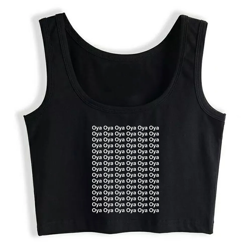

Crop Top Women Oya Oya Harajuku Tank Top Women Sleeveless Women Clothes