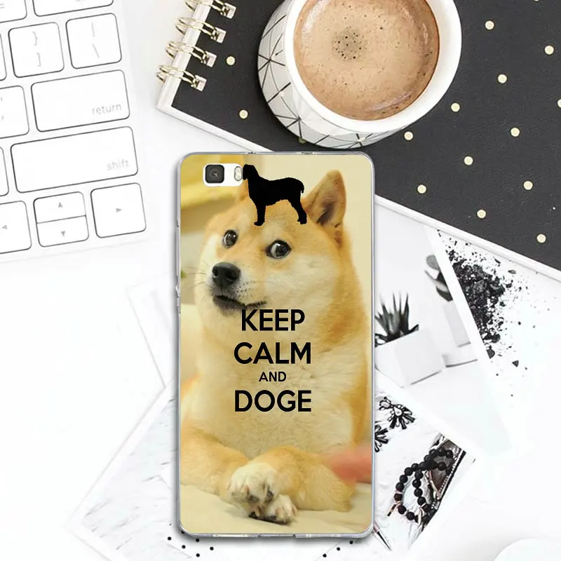 Soft Phone Case Silicone for Huawei Honor 4C 5A 5C 5X 6 6C 7 7A 7C 8 8C 8S 9 10 20 10i 20i V8 V10 Lite Pro Beautiful Doge MEME |