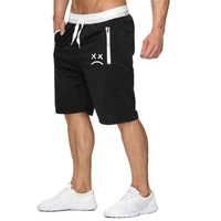 sport men shorts 2021 solid mens shorts summer mens beach shorts cotton casual male sports shorts homme brand clothing