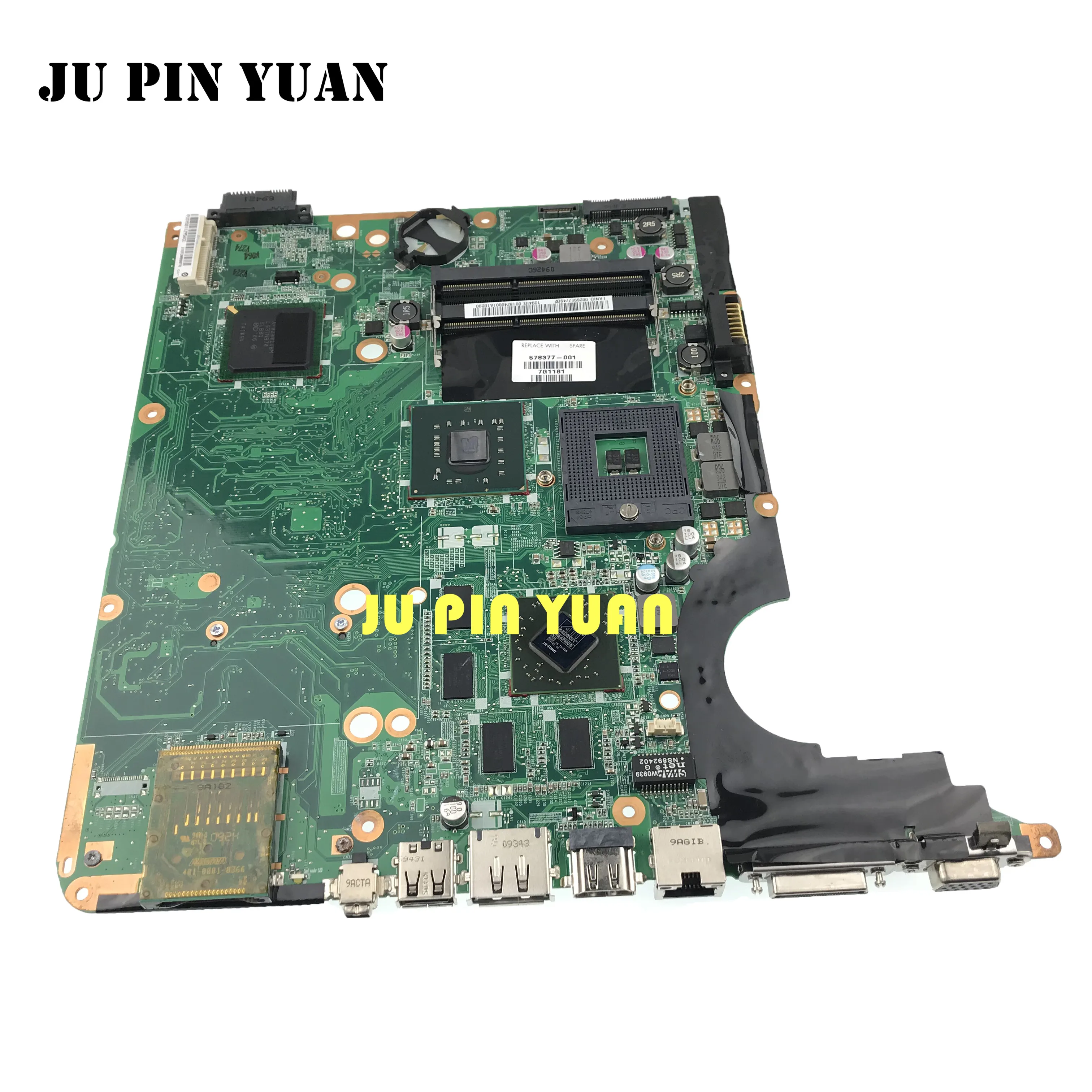 Материнская плата JU PIN YUAN 578377 001 для HP Pavilion DV6 серия &quotDV6&quot DAUT3MB28C0 dd3 все функции